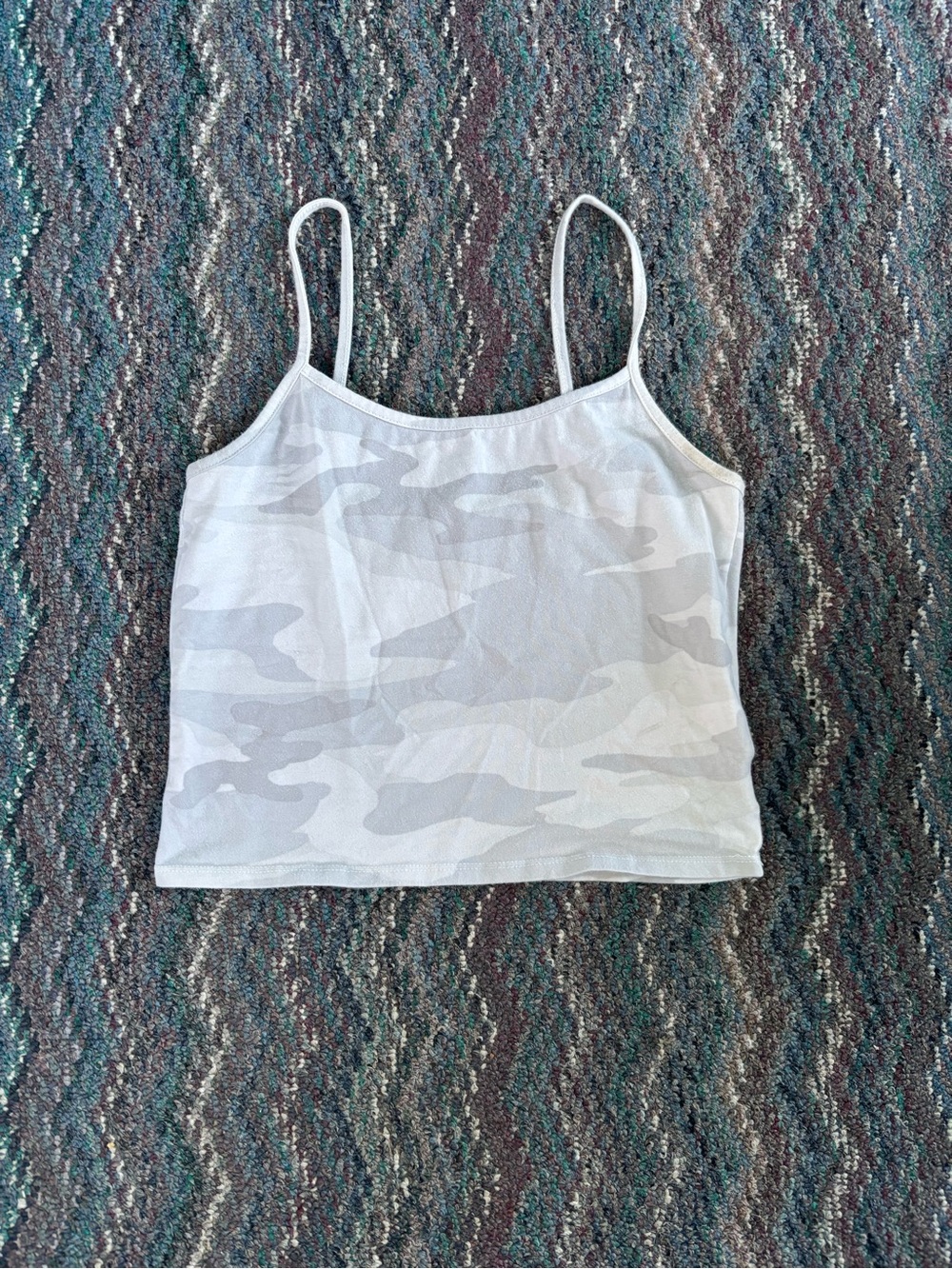 American Eagle Camo Crop Tank